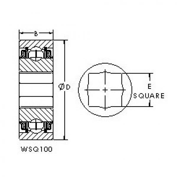 Cuscinetto WSQ110-102 AST #1 image