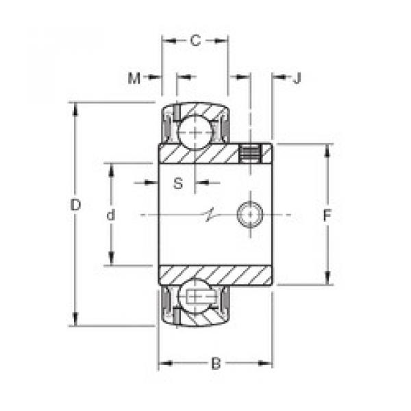 Cuscinetto GYAE25RRB Timken #1 image