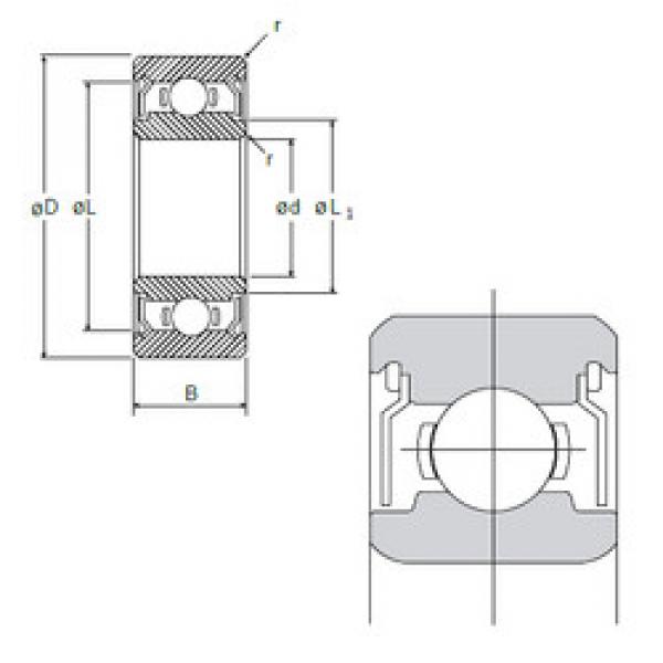 Cuscinetto L-1170ZZ NMB #1 image