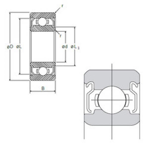 Cuscinetto R-1240KK1 NMB #1 image