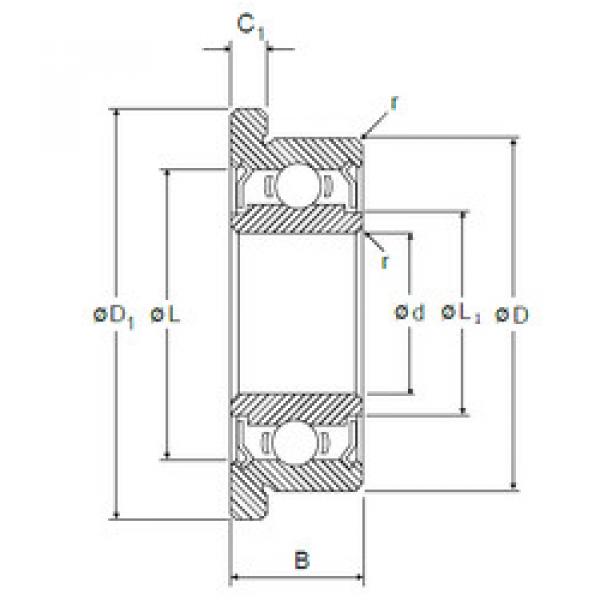 Cuscinetto RF-1240ZZ NMB #1 image