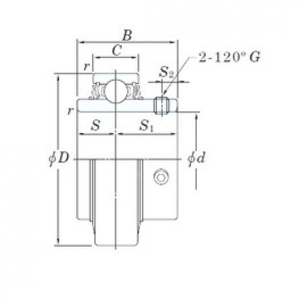 Cuscinetto RB202-10 KOYO #1 image