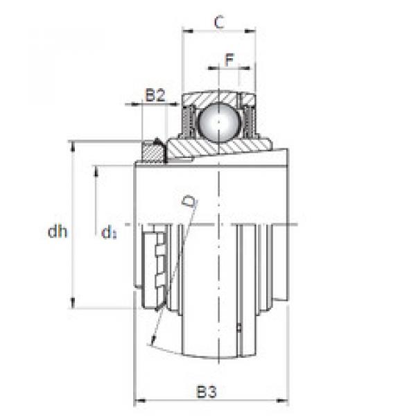 Cuscinetto UK217+H2317 CX #1 image