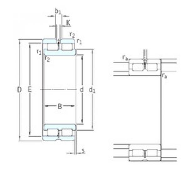 Cuscinetto NNCL4976CV SKF #1 image