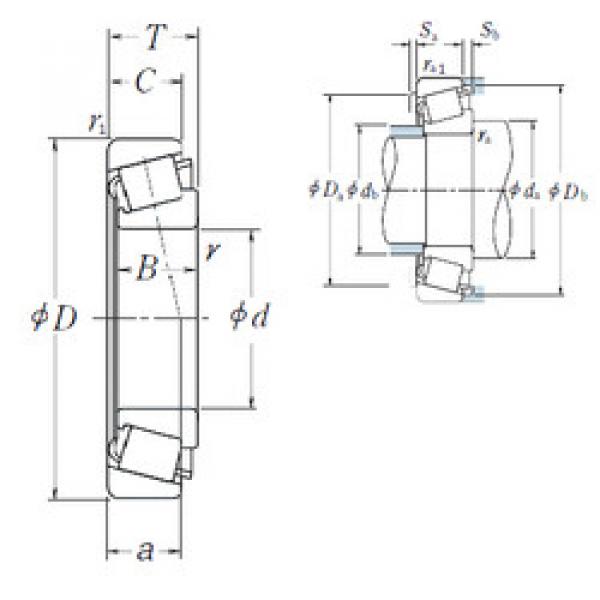 Cuscinetto T4CB120 NSK #1 image