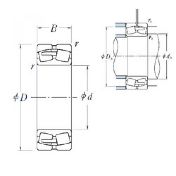 Cuscinetto 239/670CAE4 NSK #1 image