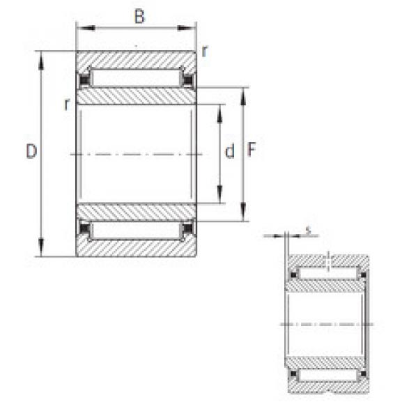 Cuscinetto NKI7/12-TN-XL INA #1 image