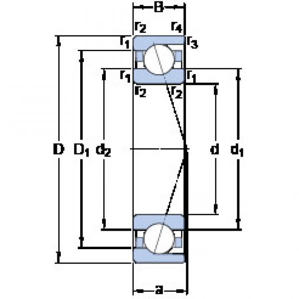 Cuscinetto 71812 ACD/HCP4 SKF #1 image