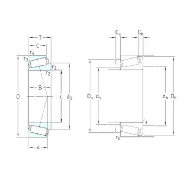 Cuscinetto T2EE040/QVB134 SKF #1 image