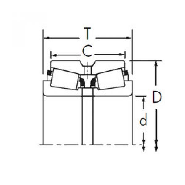 Cuscinetto L225842/L225812D+L225842XA Timken #1 image