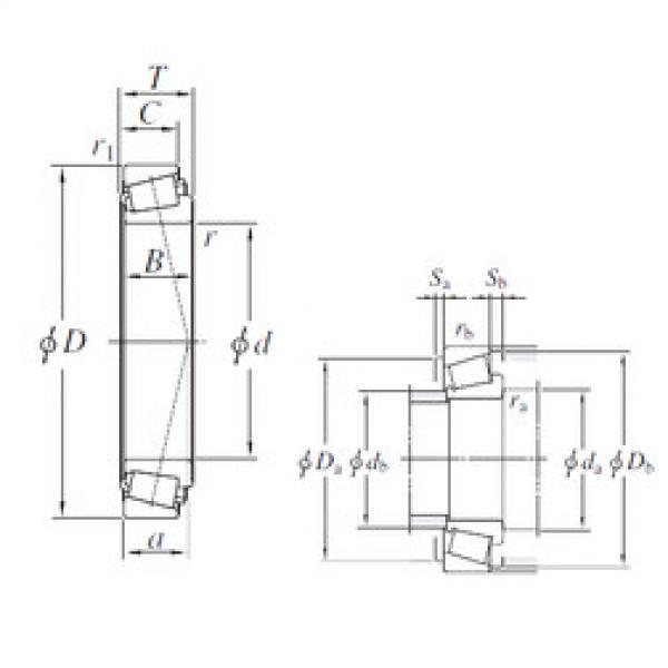 Cuscinetto LM844049/LM844010 KOYO #1 image