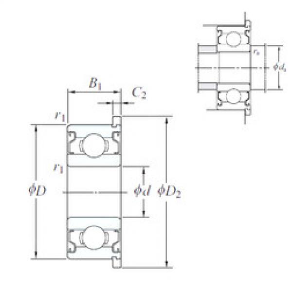 Cuscinetto WMLFN4008 ZZ KOYO #1 image