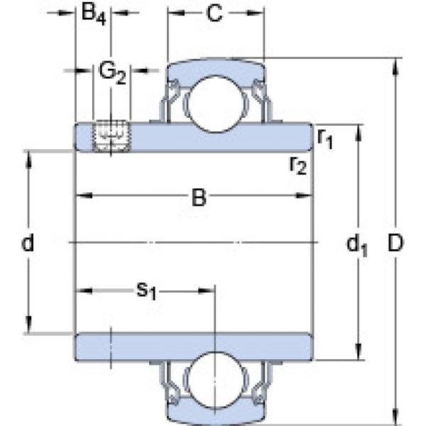 Cuscinetto YAR 204-2FW/VA201 SKF #1 image